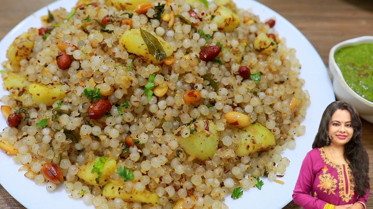 সাবুর পোলাও একদম ঝরঝরে বানান যেকোন উপোসে এইভাবে | Tasty Sabudana Pulao|Shivratri Special Sabur Polao