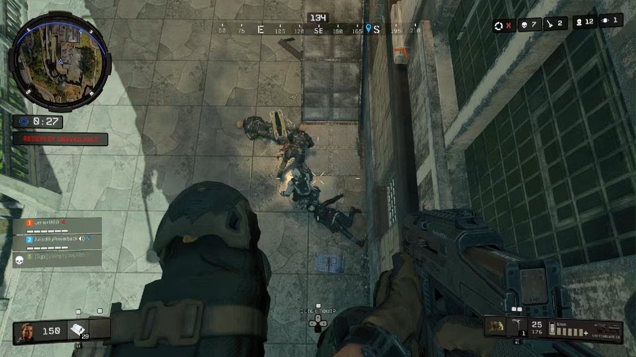 Win at Cellhouse (Including Final Kill) | BO4 Blackout Alcatraz