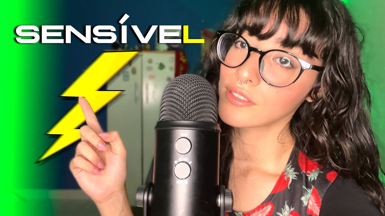 ASMR na SENSIBILIDADE MÁXIMA 🤤 999% MAIS SENSÍVEL 🤤