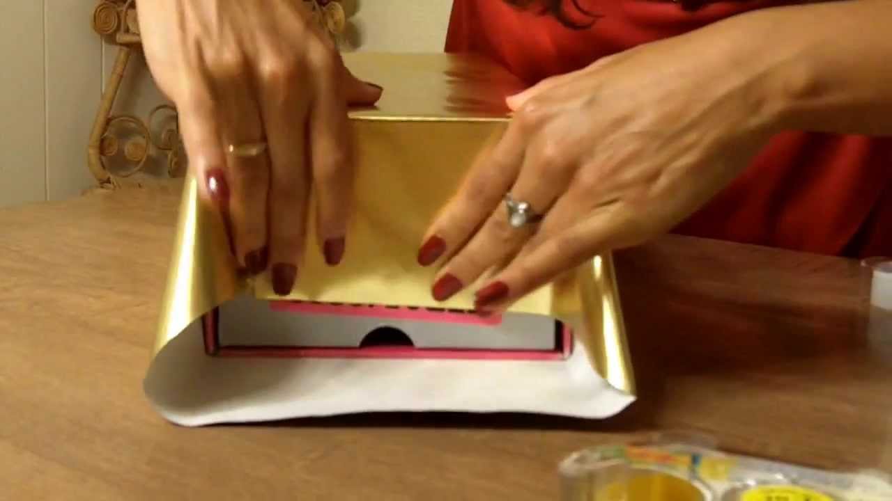 How to Easily Wrap a Christmas Gift or Present Like Macy's