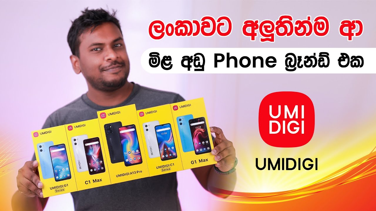 UmiDiGi C1 G1 and A13 Pro in Sri lanka