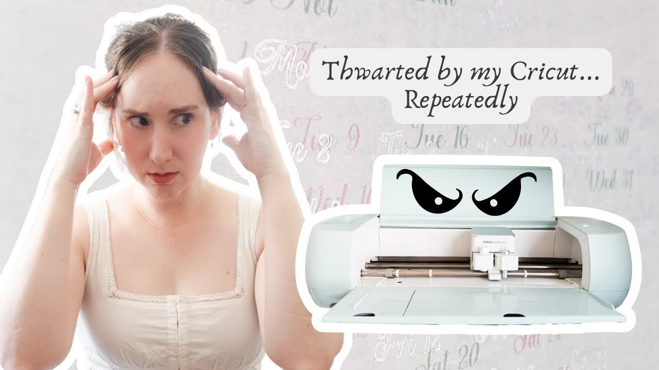 Cricut Transfer Foil clearly hates me 📖 Journal Vlog