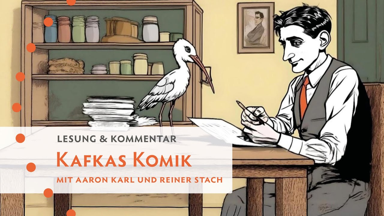 Kafkas Komik: Vortrag und kommentierte Lesung mit Reiner Stach und Aaron Karl