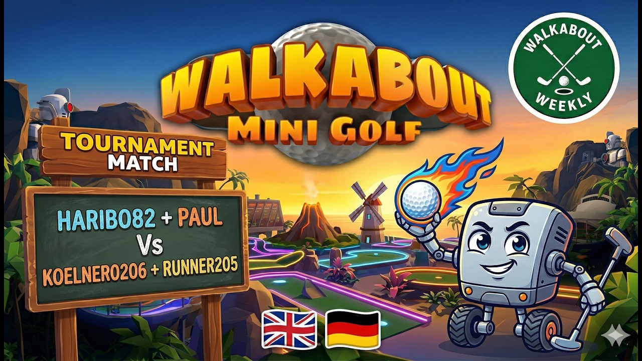 Walkabout Mini Golf VR Multiplayer | Mount Olympus (EASY) | Full Match Gameplay