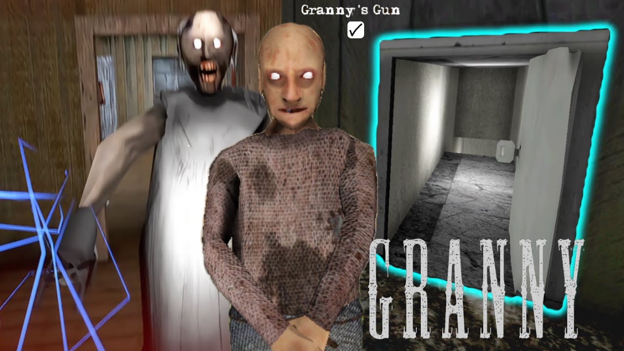 Granny Use New Electric Gun And New Escape In Granny 2