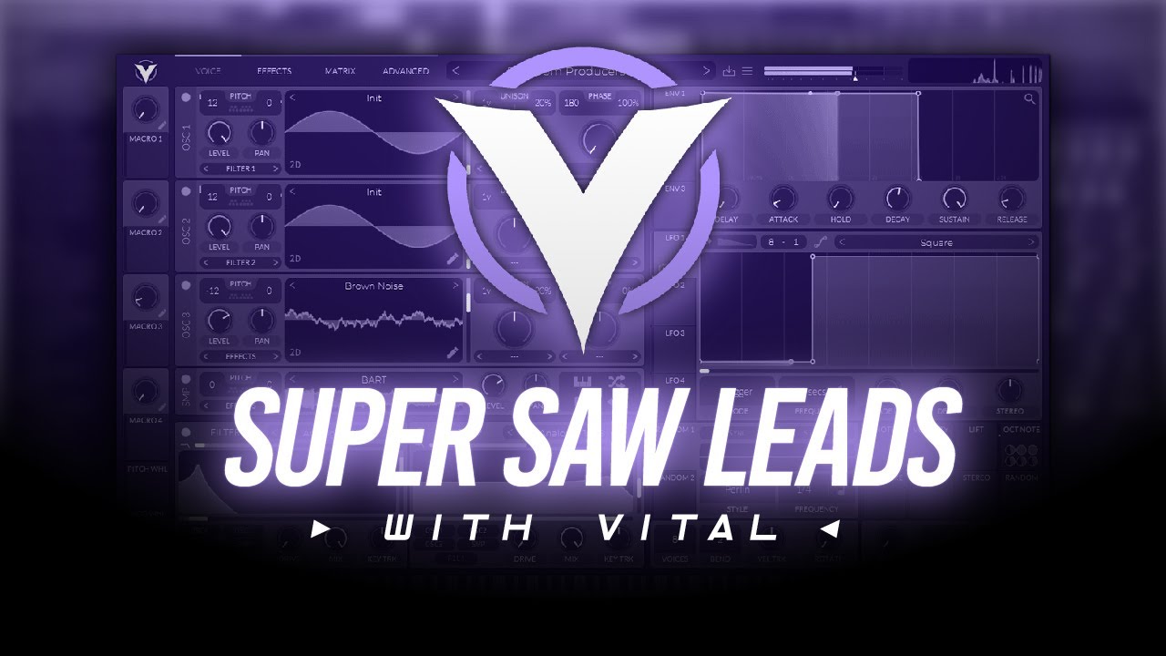 How to make Super Saw Leads with Vital in FL Studio