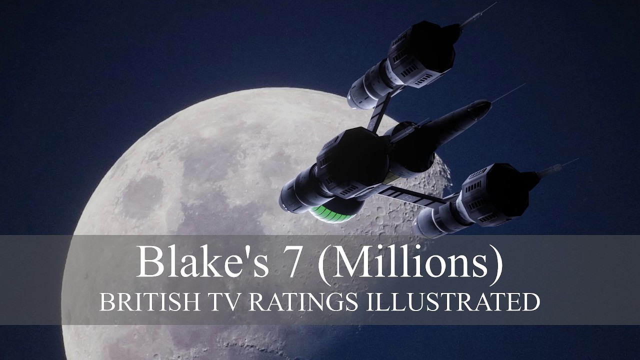 Blake's 7 (Millions): british tv ratings illustrated