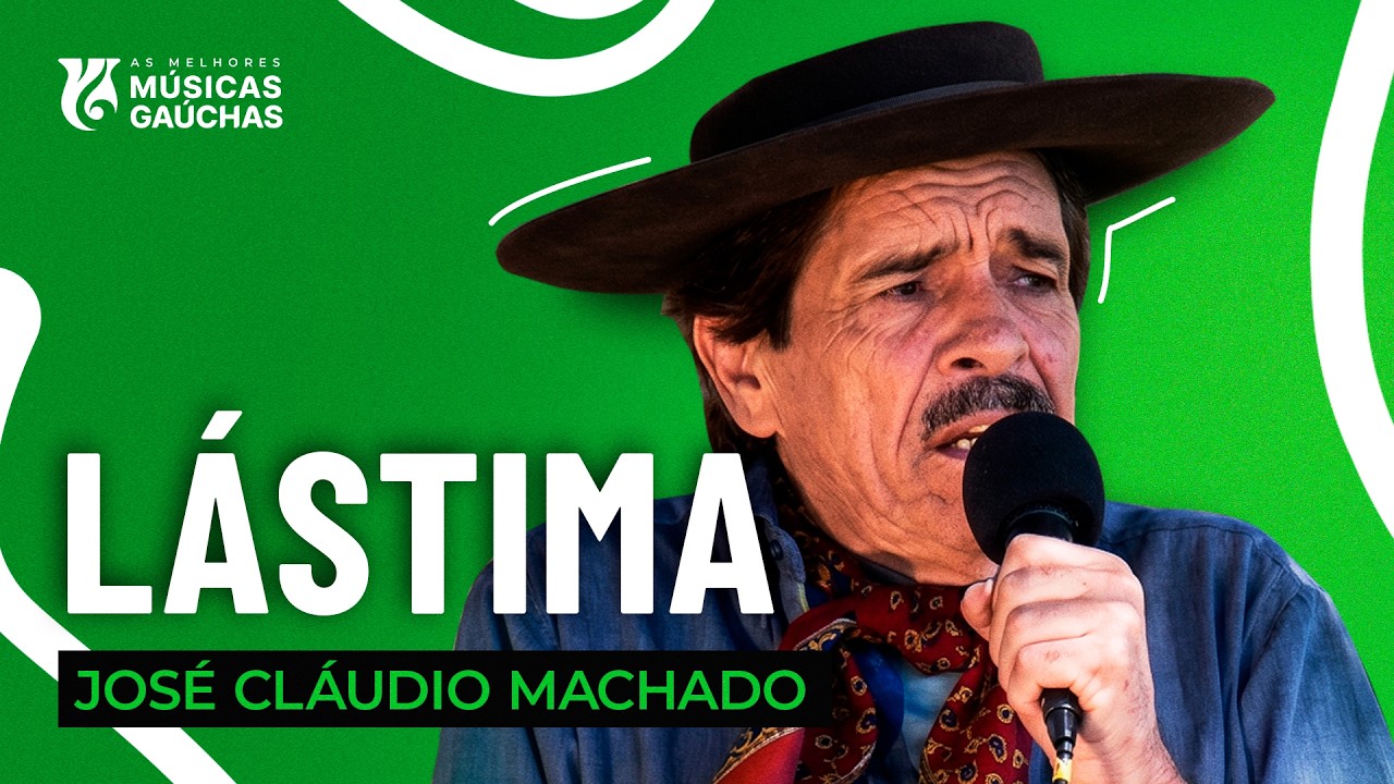 L&Aacute;STIMA - JOS&Eacute; CL&Aacute;UDIO MACHADO (AC&Uacute;STICO AO VIVO - CLIP DVD)