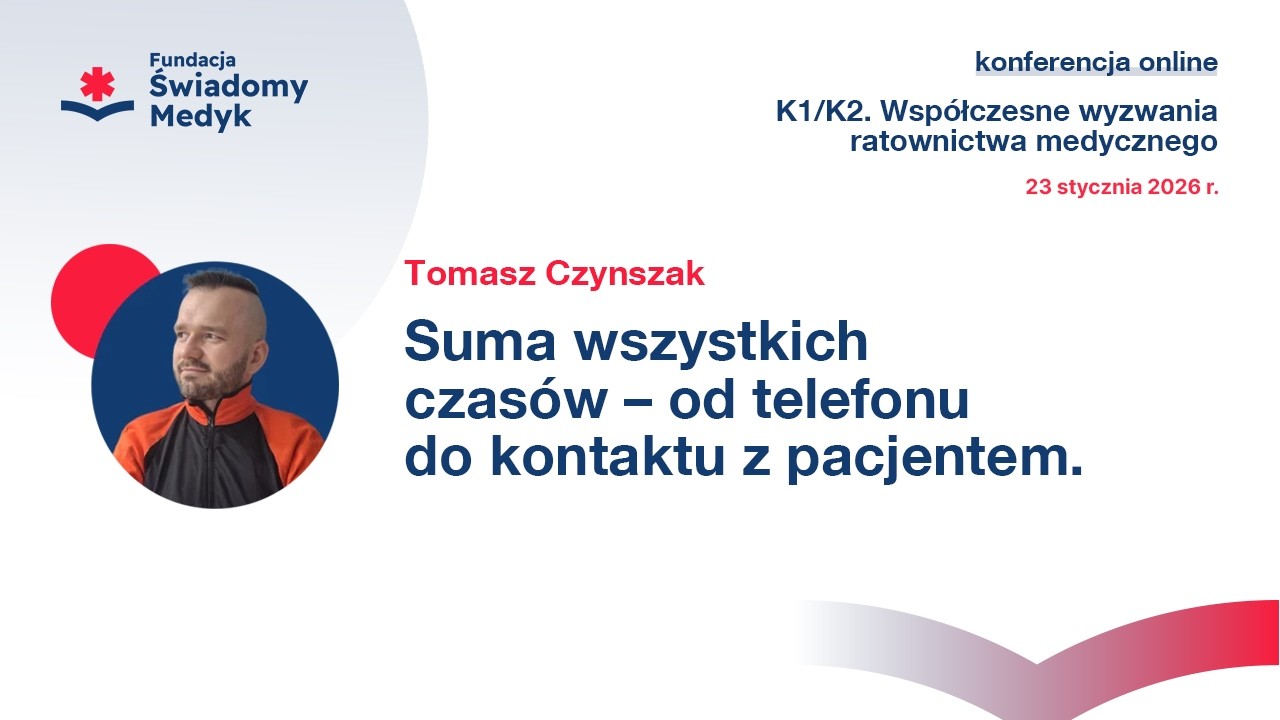 Suma wszystkich czasów – od telefonu do kontaktu z pacjentem