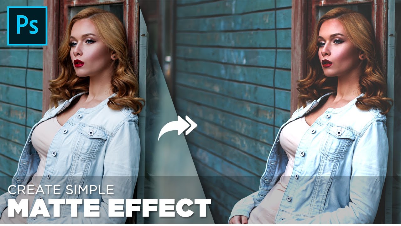 Create a Stunning Matte Effect in Photoshop CC – Simple Step-by-Step Tutorial! 🌟✨
