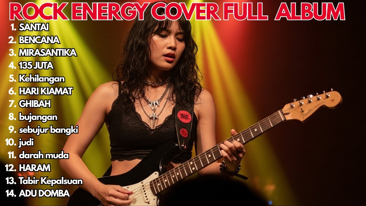 ROCK ENERGY COVER FULL ALBUM ⚡ | Lagu Rock Indonesia Penuh Energi | Santai – Adu Domba