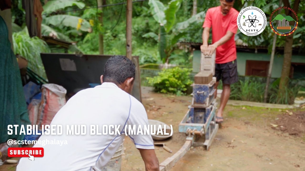 Stabilised Mud block (Manual)