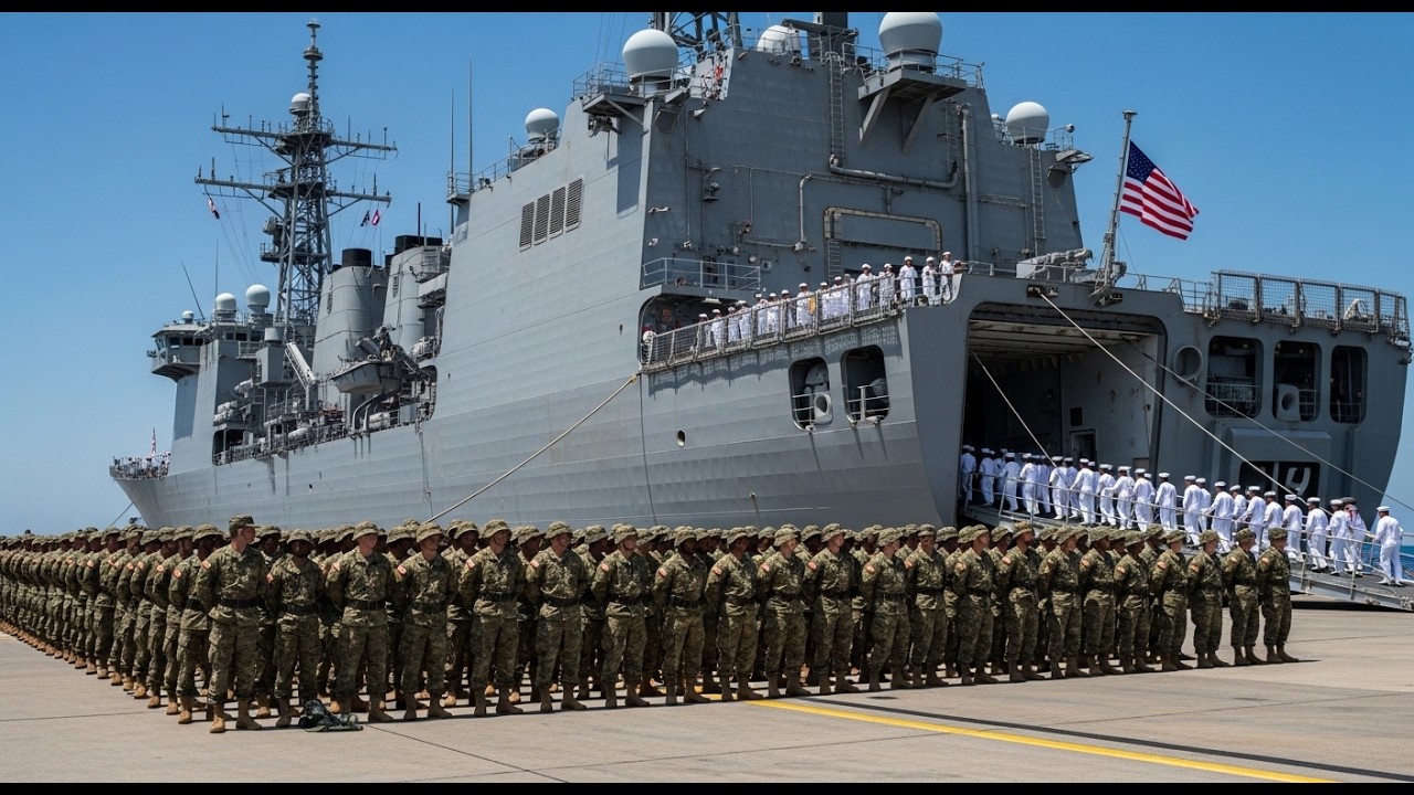High Alert as USS America LHA 6 Deploys for Rapid Response Naval Operations at Sea