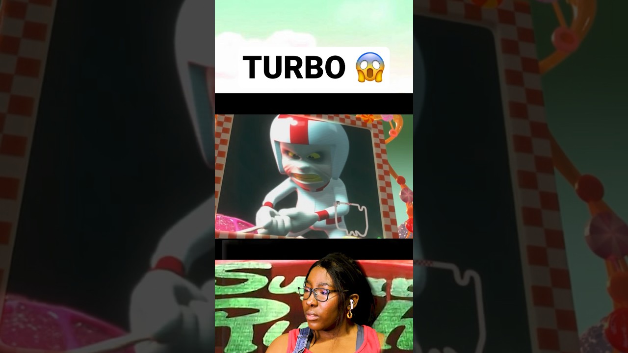 Turbo revealed and eaten || Wreck It Ralph Commentary #shorts