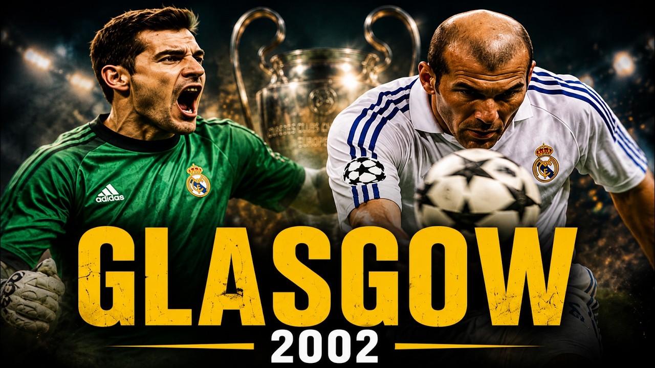 La 𝗩𝗢𝗟𝗘𝗔 de Zidane y el 𝗠𝗜𝗟𝗔𝗚𝗥𝗢 de Casillas | Glasgow 2002