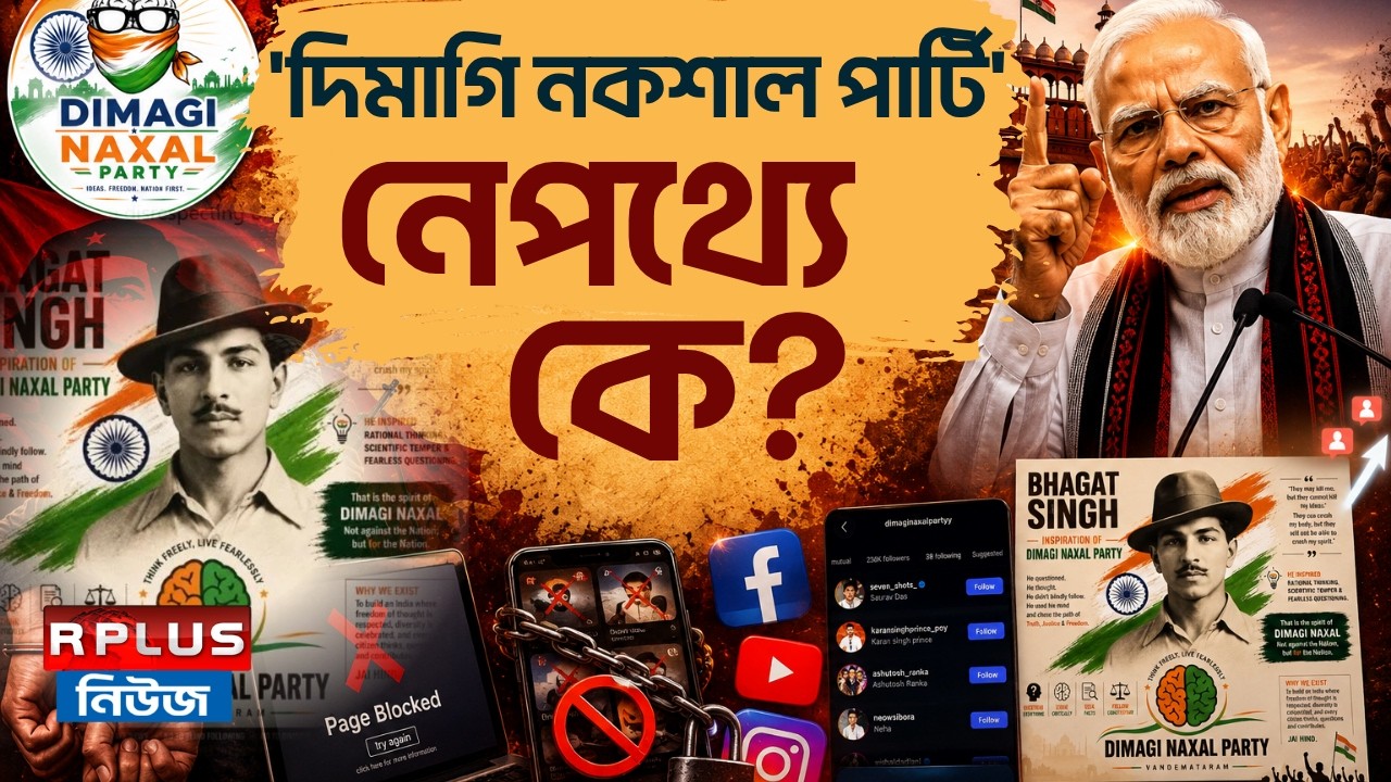 Dimagi Naxal Controversy: 'দিমাগি নকশাল পার্টি' নেপথ্যে কে ? | Dimagi Naxal | Dimagi Naxal Party