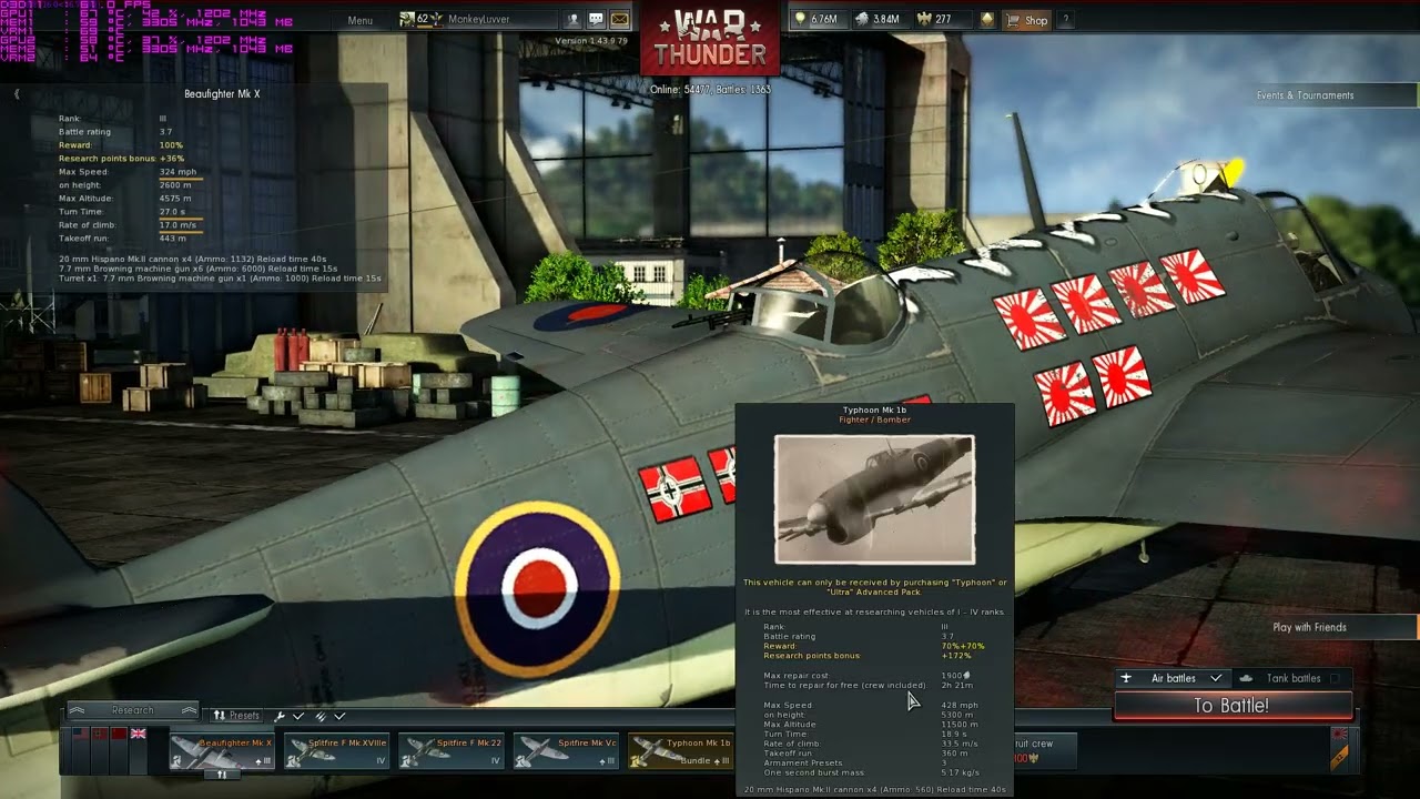 War Thunder 11 24 2014 Old Shadowplay recording I had