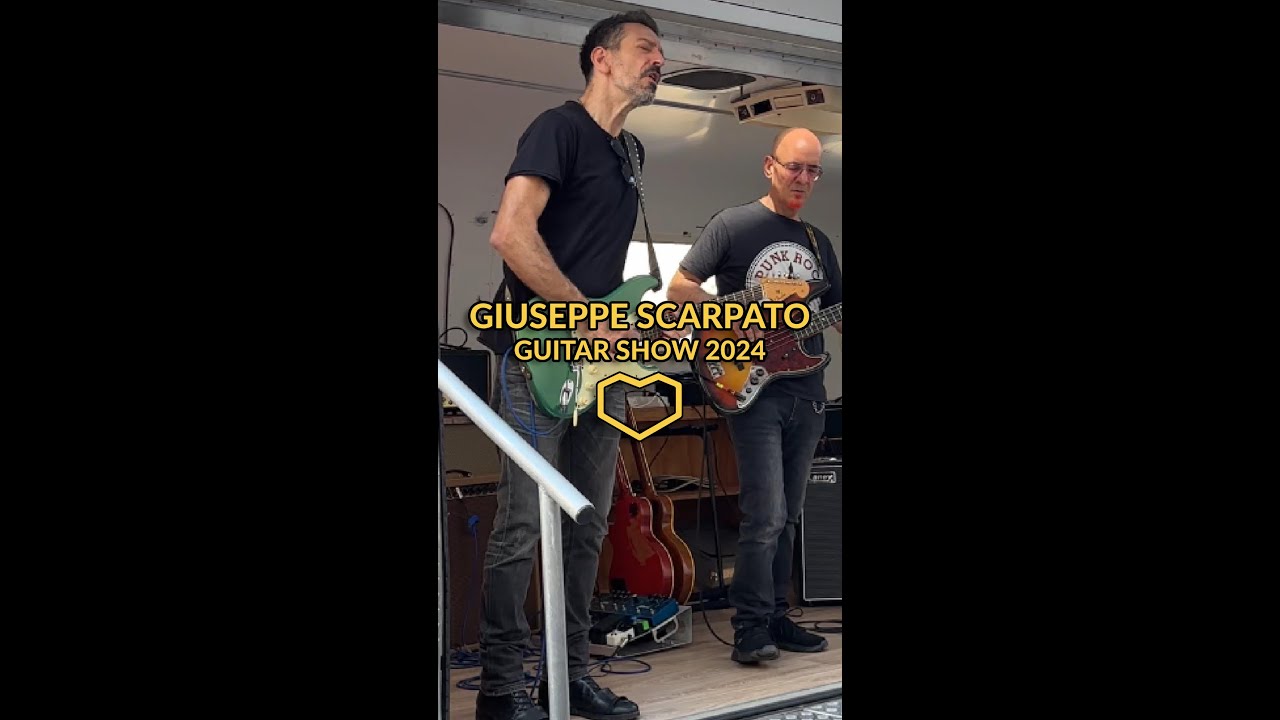 Intervista a Giuseppe Scarpato al Guitar Show 2024 (di Frank Di Mauro per PassioneStrumenti.it)