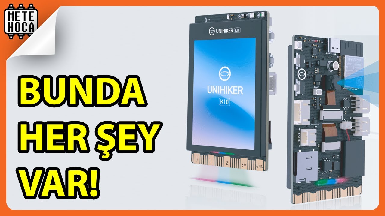 YAPAY ZEKA... YÜZ TANIMA... SESLİ KOMUT... KAMERA... | DFROBOT UNIHIKER K10 | DÜRÜST İNCELEME