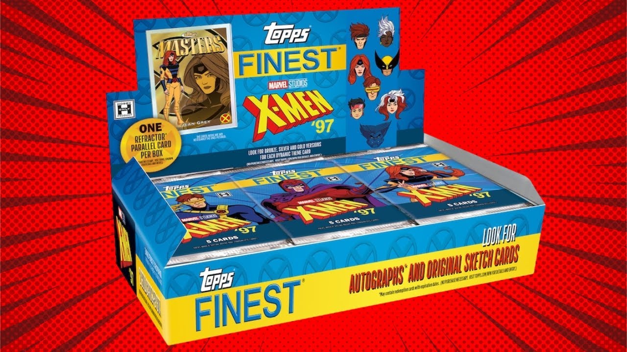 Topps Finest X-men 97 — очень нишевый продукт.