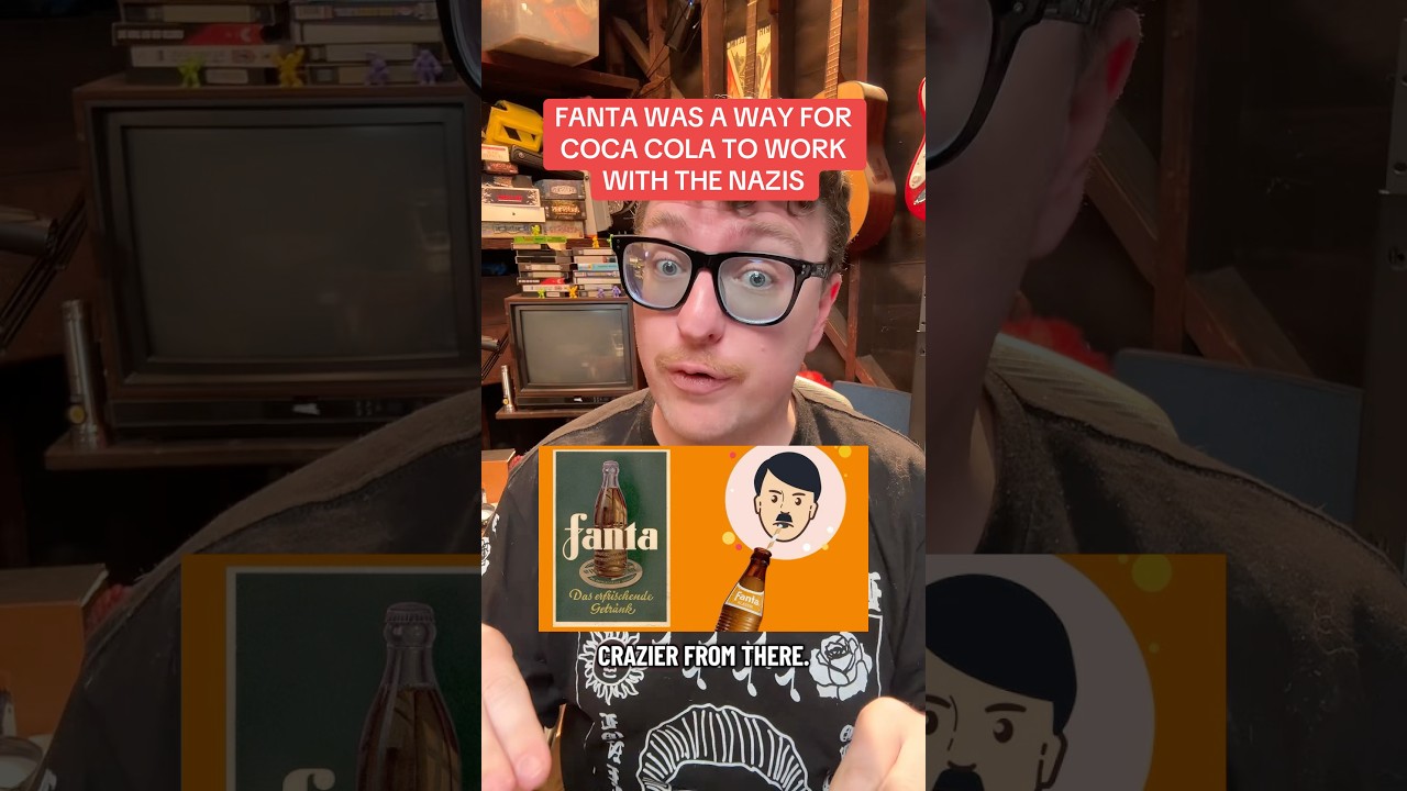 Coca-Cola potajemnie produkowała Fantę dla hitlerowskich Niemiec #Coca-Cola #Historia #WTF