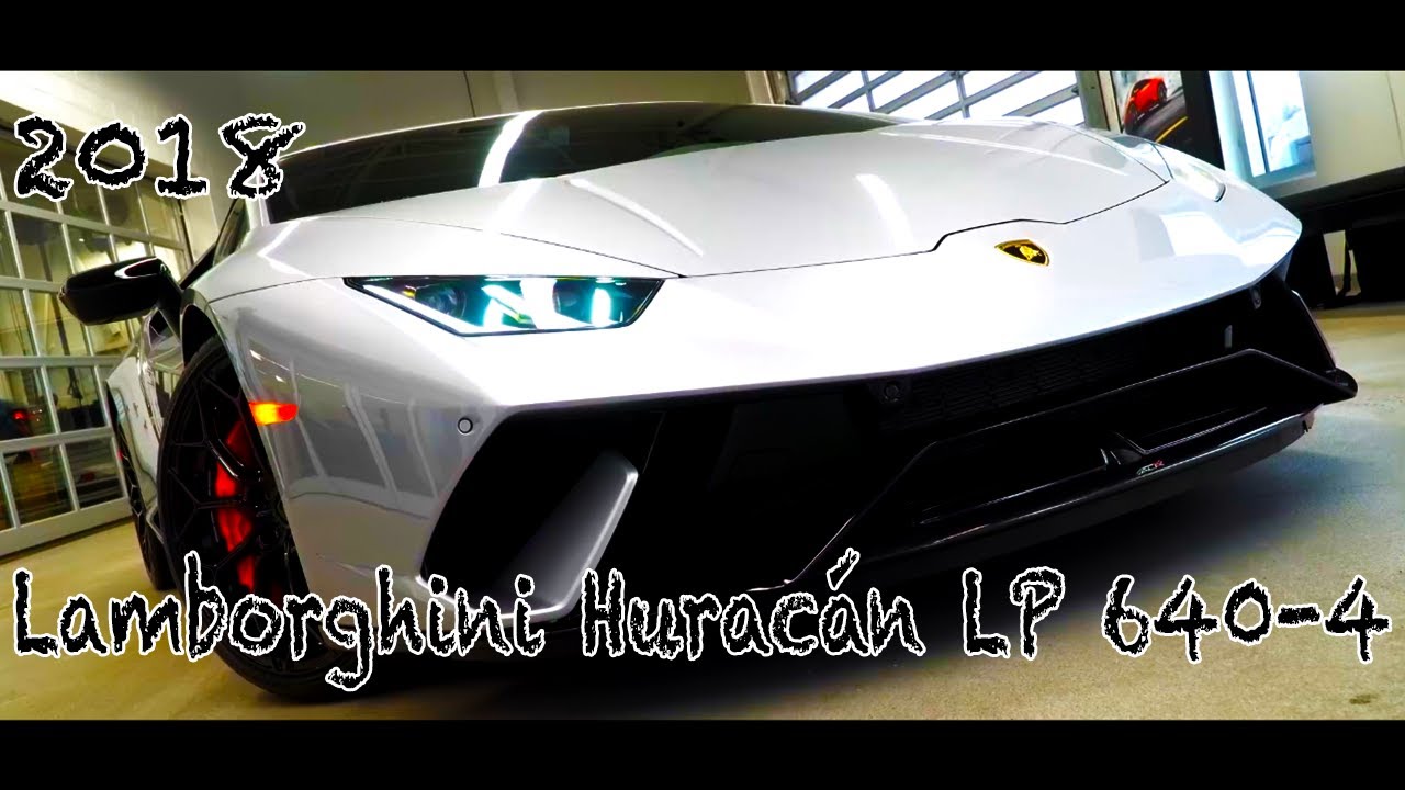 The 2018 Lamborghini Hurac&aacute;n LP 640-4 ,Cars show from DREAMS CAR