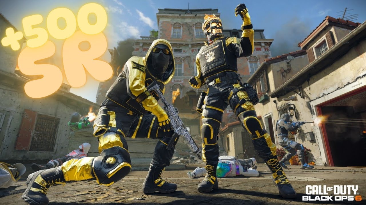 Washed COD gamer punishes noobs in BO6 ranked | +500SR