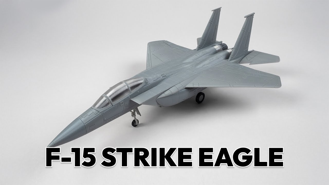 F-15 Strike Eagle | Printing and assembling the 3D model