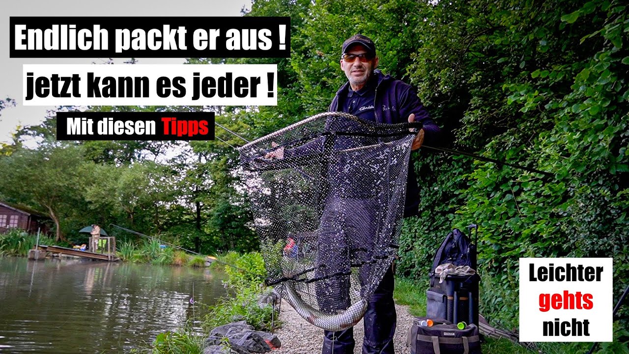 Biss auf Biss am FORELLENTEICH! mit diesen TIPPS fängt JEDER Forellen und Störe