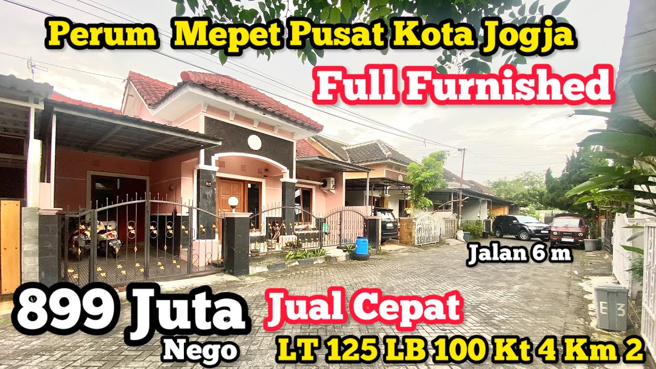 Full Furnished Lengkap dg Mushola di Perum dkt Wirobrajan dekat ke Kraton Jogja