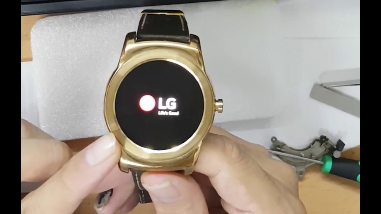 thay pin lg Urbane W150 - replace batteries lg Urbane