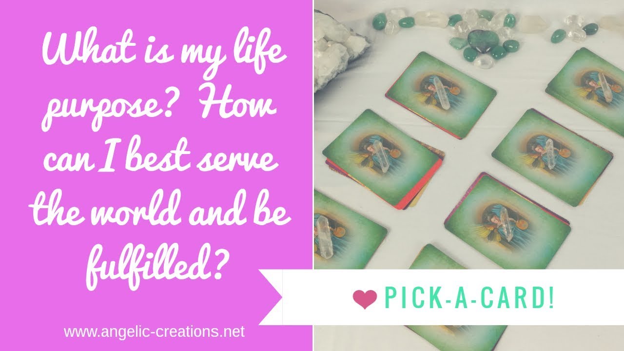 PICK-A-CARD! What is my life purpose? Oracle card Reading (in-depth, over an hour long!)