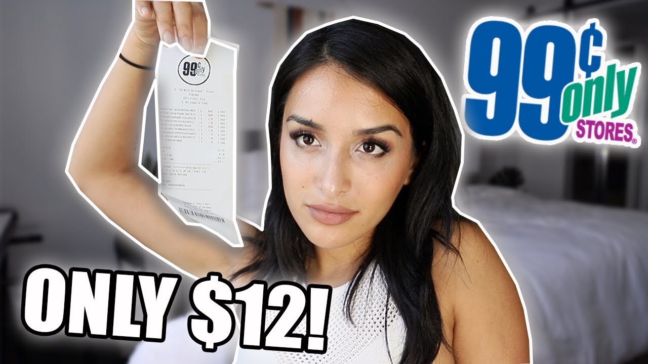 TRYING A FULL FACE OF 99 CENT STORE MAKE UP!!