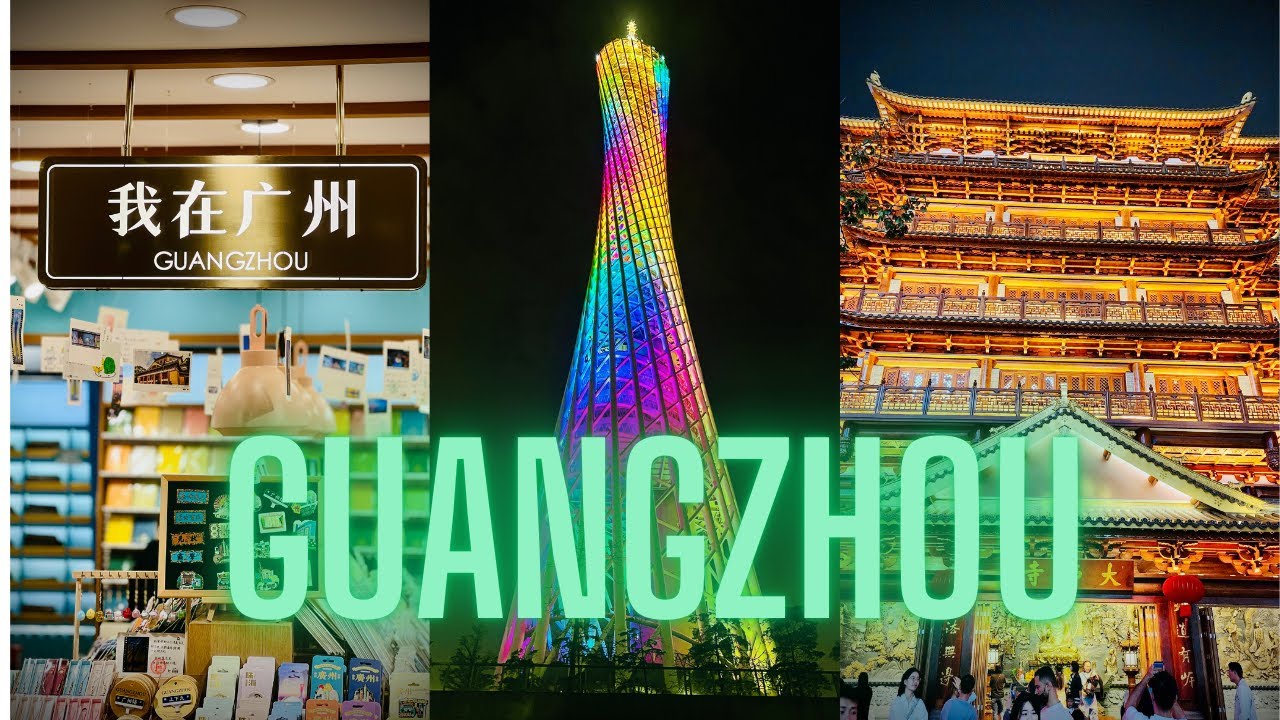 10 - Guangzhou Canton Tower / Pearl River Cruise / Beijing Road Pedestrian Street 广州塔/珠l江夜游 /北京路步行街