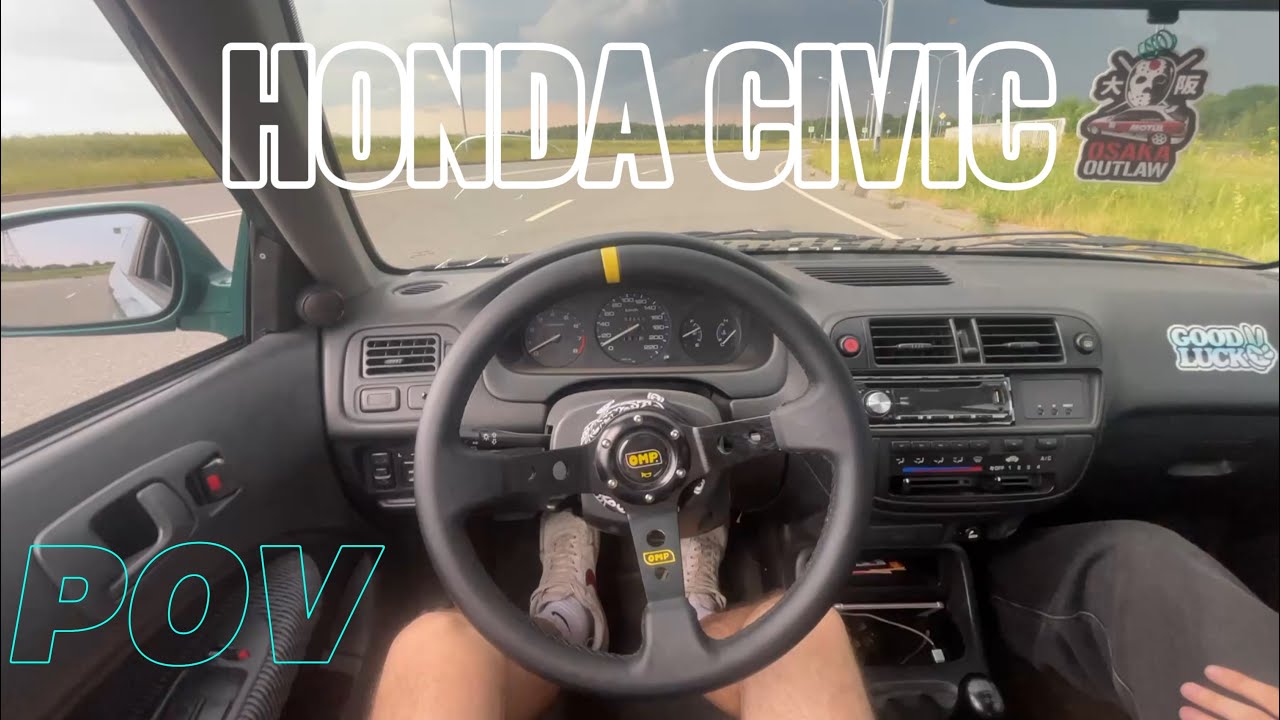 1997 | Honda Civic Ek 3 | POV Test-Drive