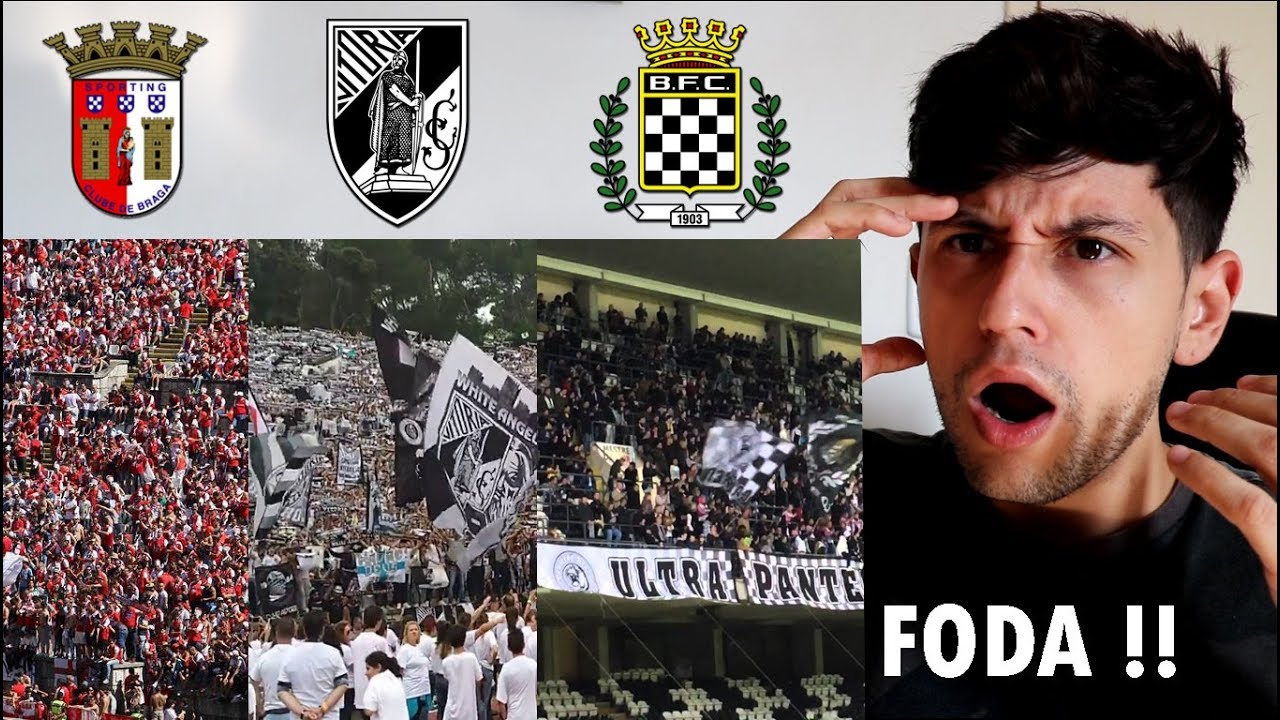 BRASILEIRO REAGINDO AS TORCIDAS DO BRAGA , VITÓRIA E BOAVISTA
