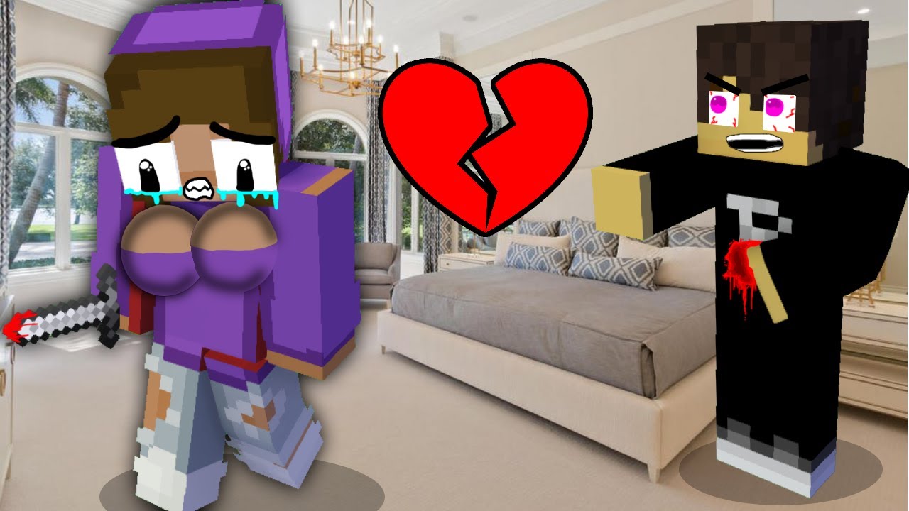 SZAKÍTOTTAM A BARÁTNŐMMEL A MINECRAFTBAN!