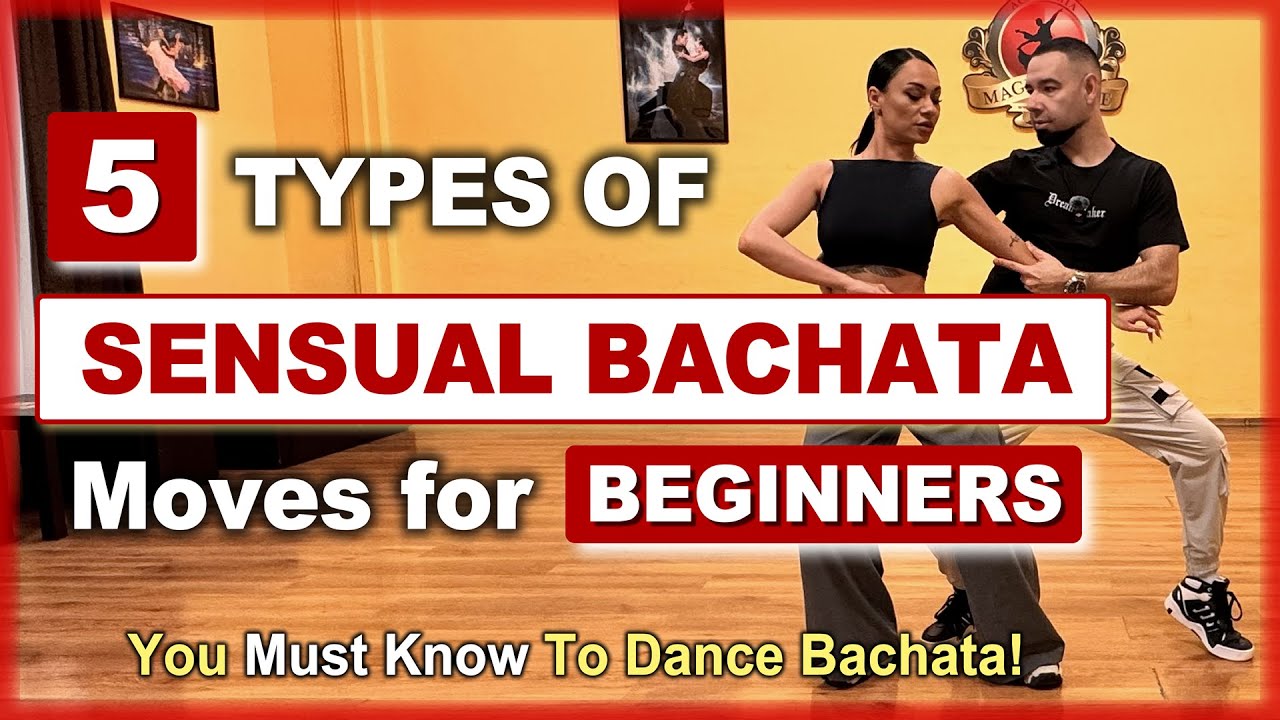 🕺🏼💃🏻 5 EASY Sensual Bachata Moves Explained | Beginner's Guide 🔥