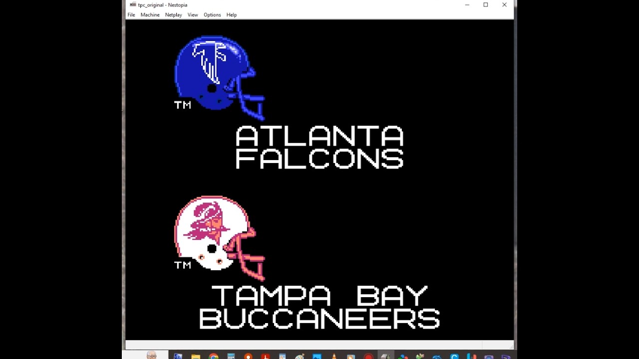 Tecmo Super Bowl Regular Season Week 12 Falcons Season Falcons vs Buccaneers And Scores And Standing