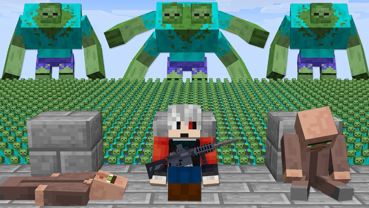 1000$ MUTANT K&Ouml;Y SALDIRISI - Minecraft