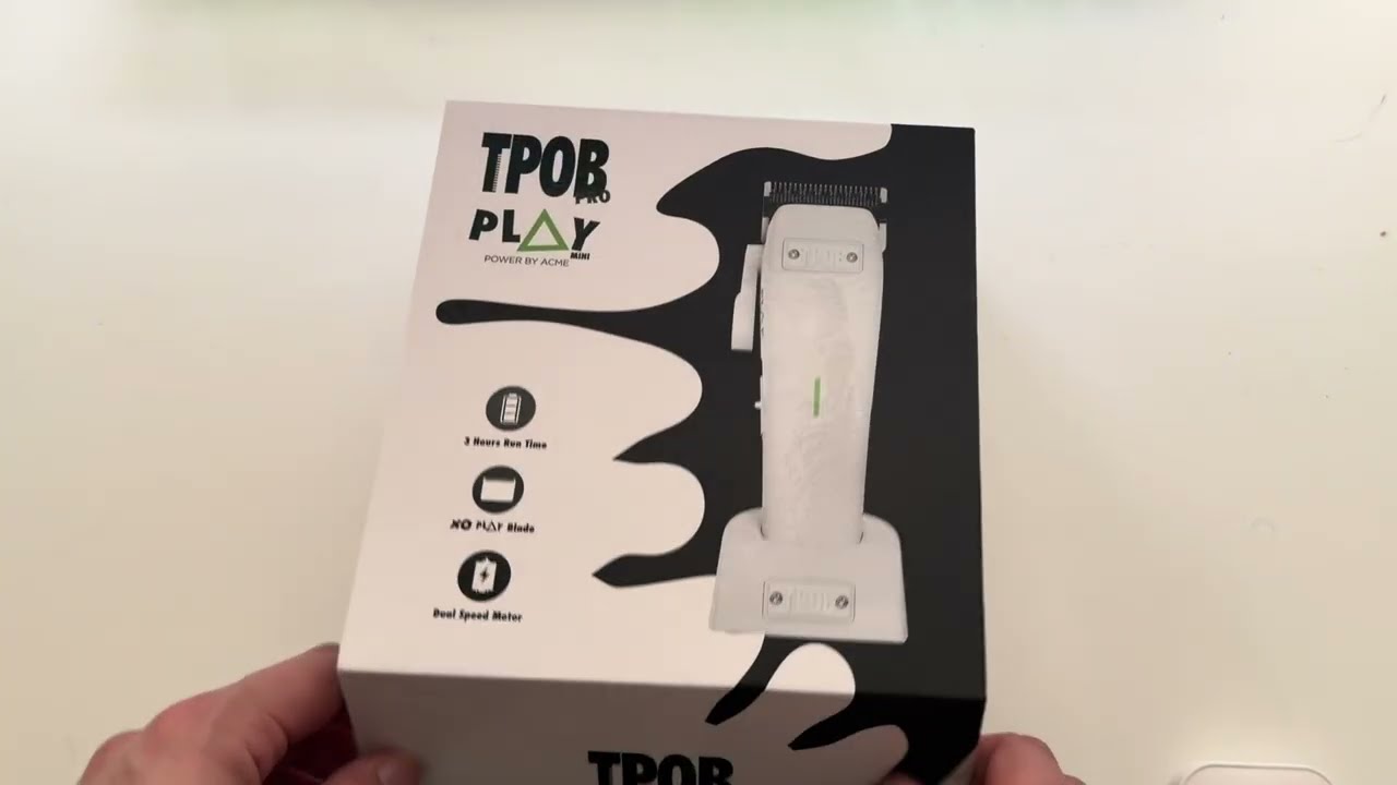 TPOB White Out Play (Mini) Unboxing video. #clippers #clipperreview #tpob #Tpobplay #Tpobplaymini 
