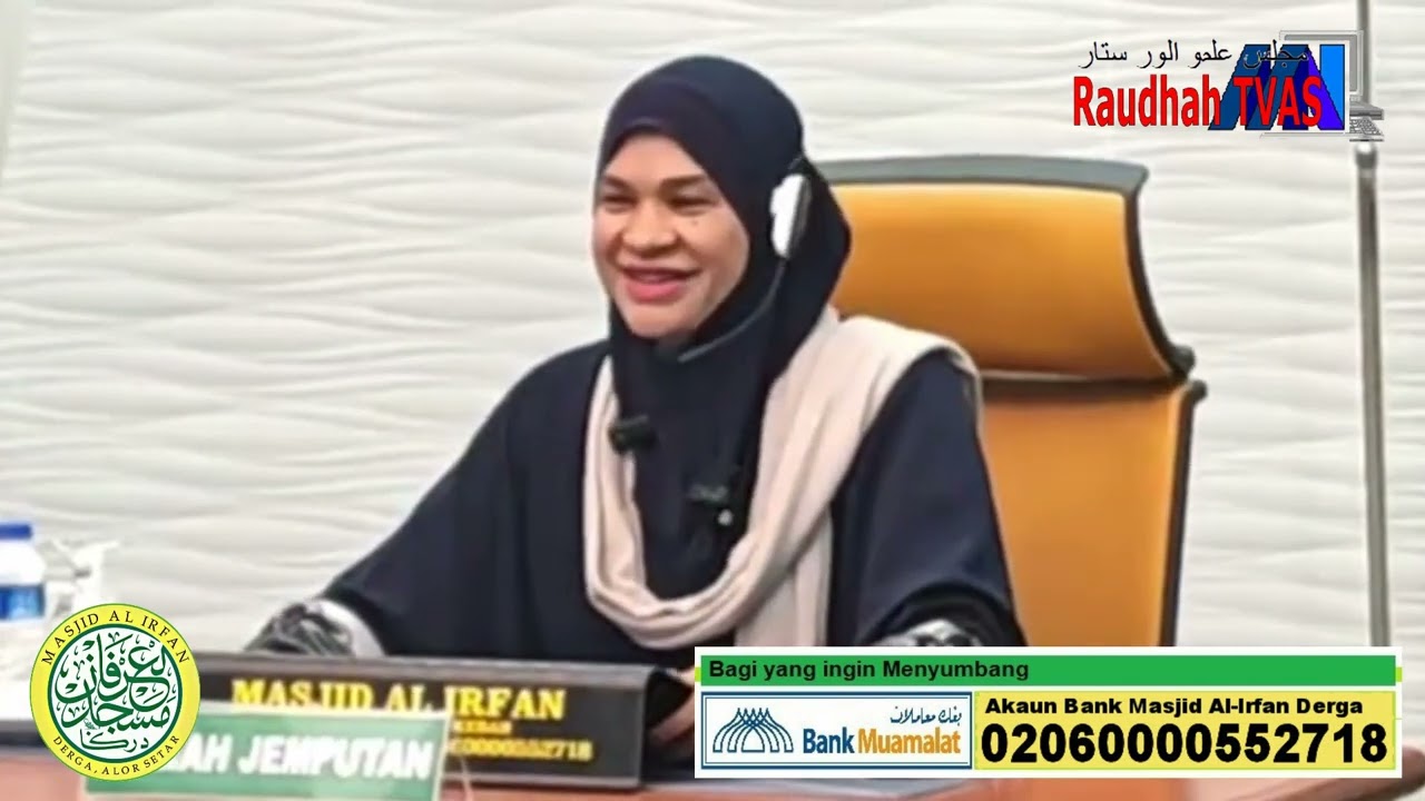 Ustazah Hajar Ghazali - Hentam Hati, Baikah Aku ? @ Kuliah Zohor Perdana Masjid Alirfan Derga AS