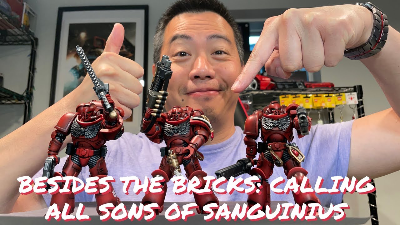 Unboxing & Review of JoyToy x Warhammer 40K Blood Angels Space Marine Primaris Intercessors