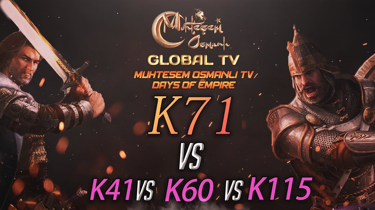 [MOGTV] K71 vs K41, K60, K115 | Muhteşem Osmanlı KVK Savaşı [Days of Empire]