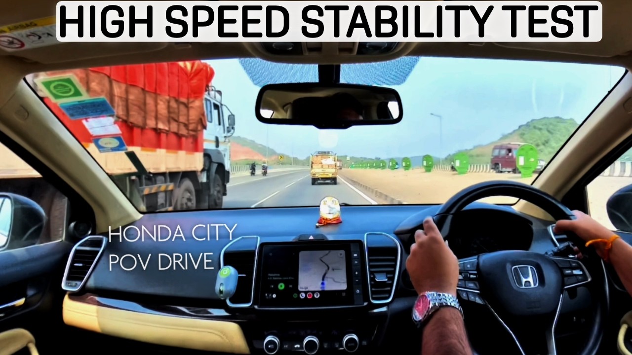 POV: Pushing Honda City to Its Limits - Highway Stability Analysis