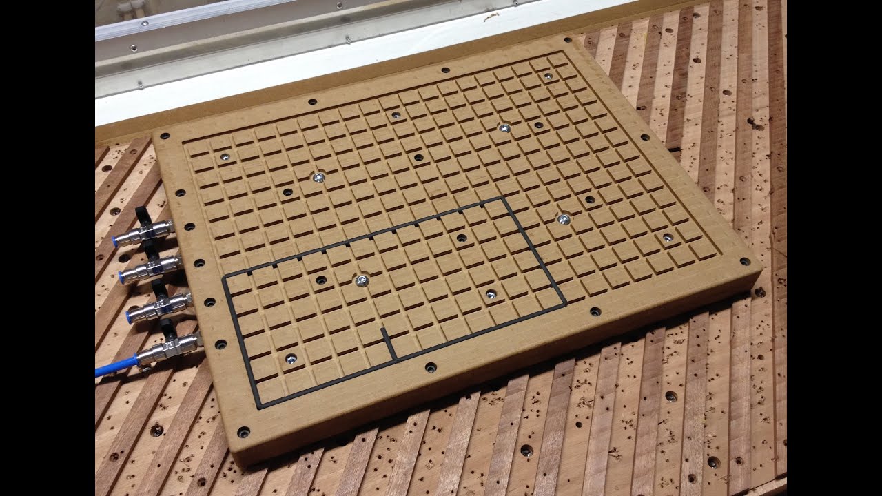 Making a  vacuum table