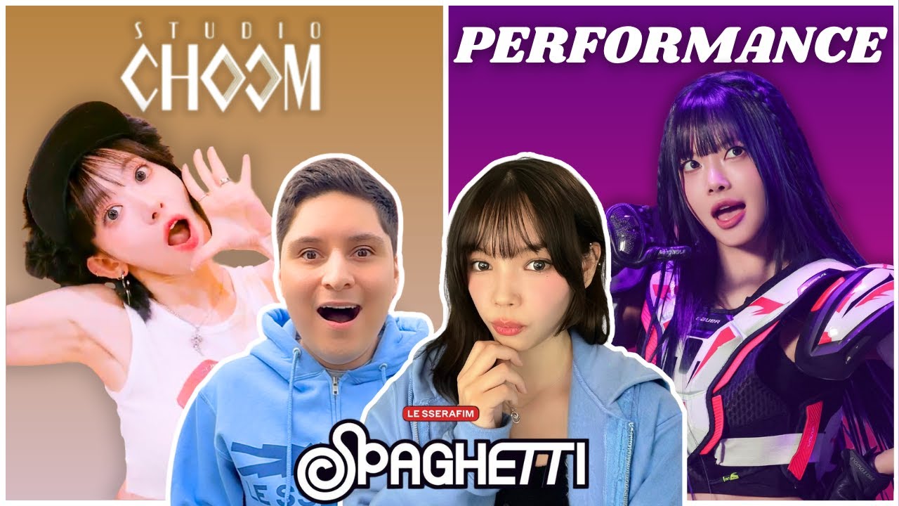 LE SSERAFIM 'SPAGHETTI' STUDIO CHOOM + (Member ver.)' PERFORMANCES REACTION