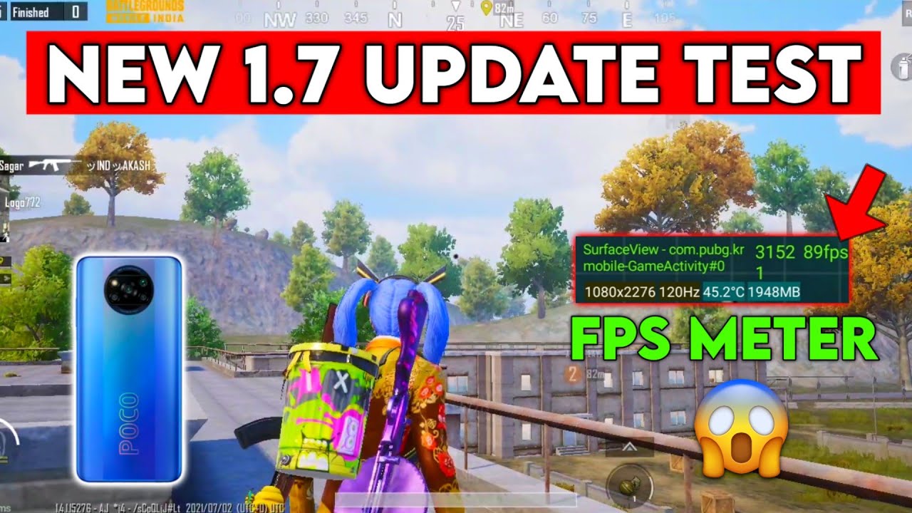 POCO X3 Pro New 1.7 Update Performance | With FPS METER 😱| POCO X3 Pro PUBG Test |