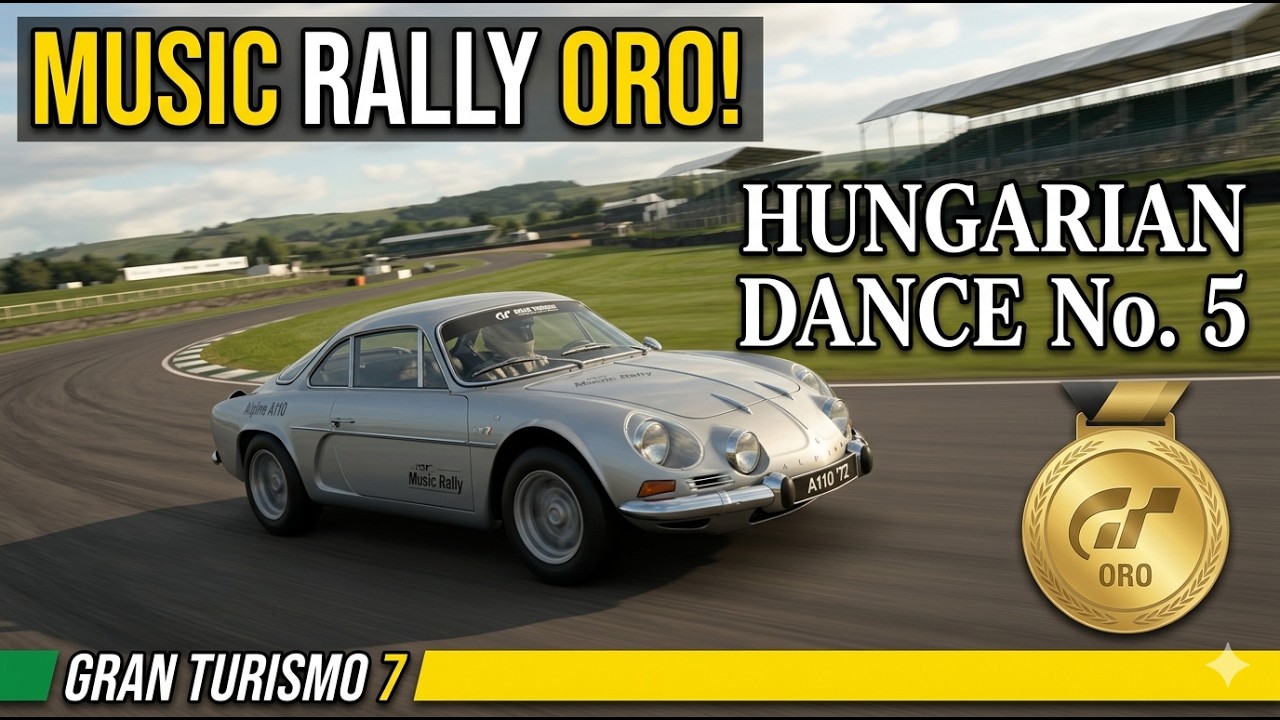 Gran Turismo 7 - Music Rally #4: Hungarian Dance No. 5 (4K)