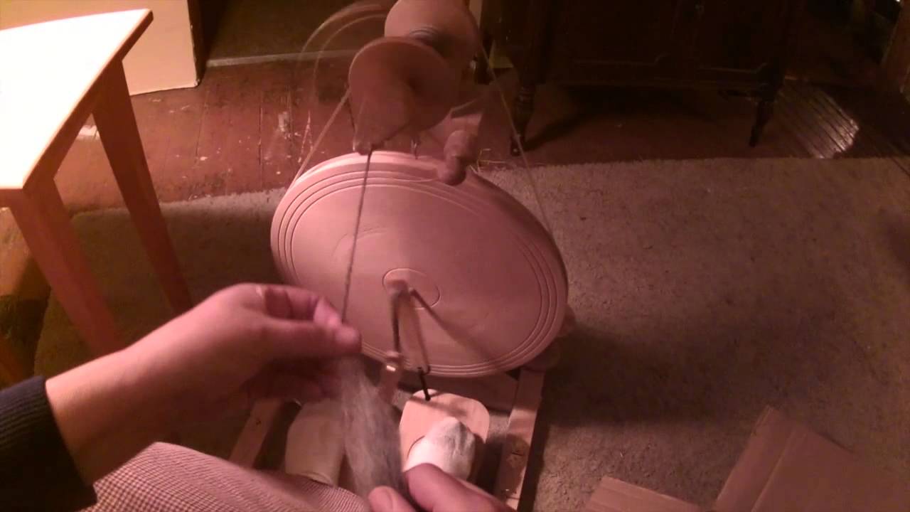 Windhaven Fiber and Tools - Spinning Mohair!